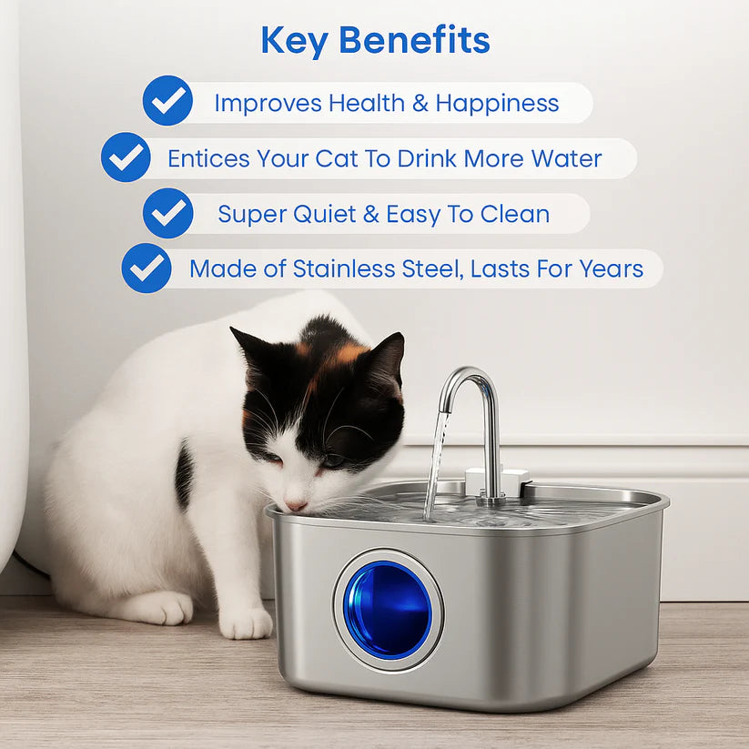 Give Your Cat Years More Healthy Life With Hydrated Pet